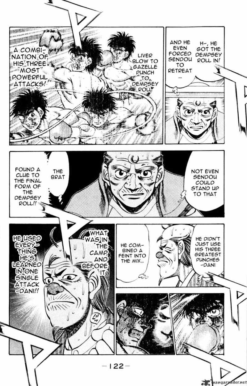 Hajime no Ippo: Fighting Spirit, Chapter 266 image 03